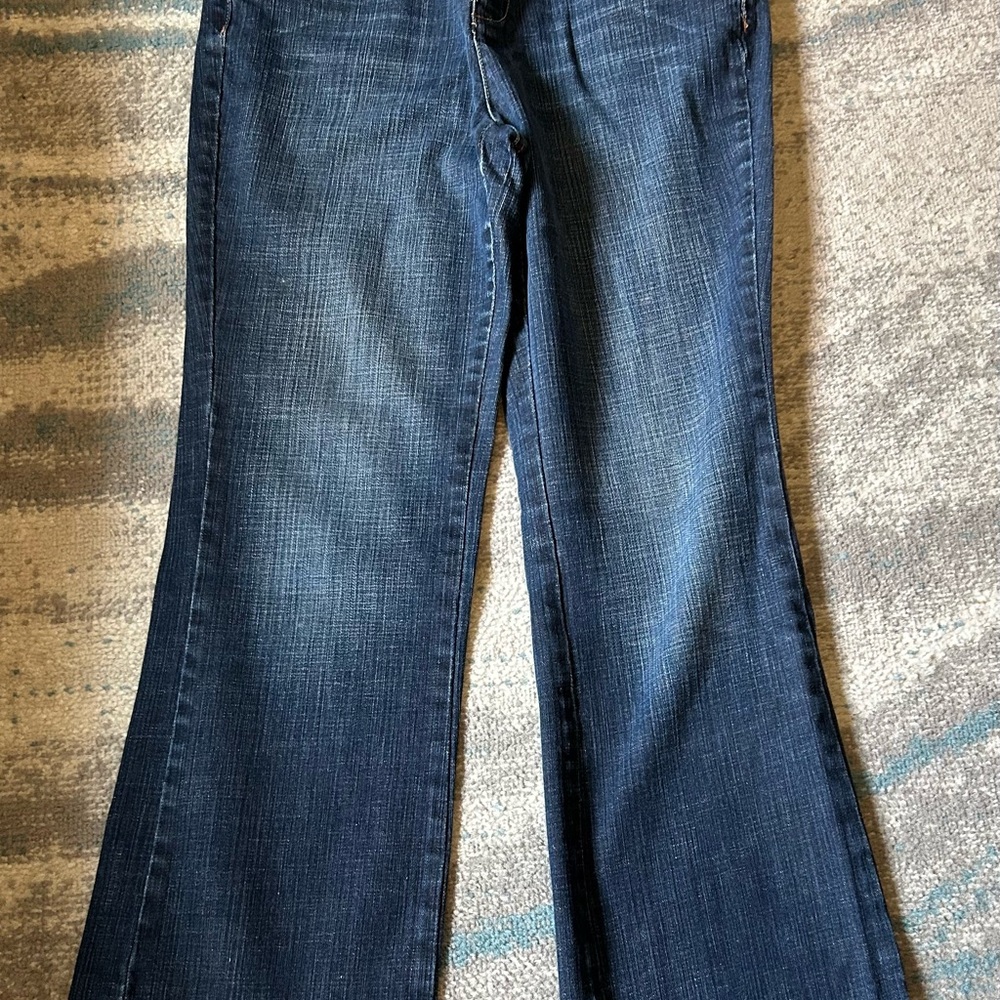 DKNY Dark Blue Boot Cut Jeans, size 10
